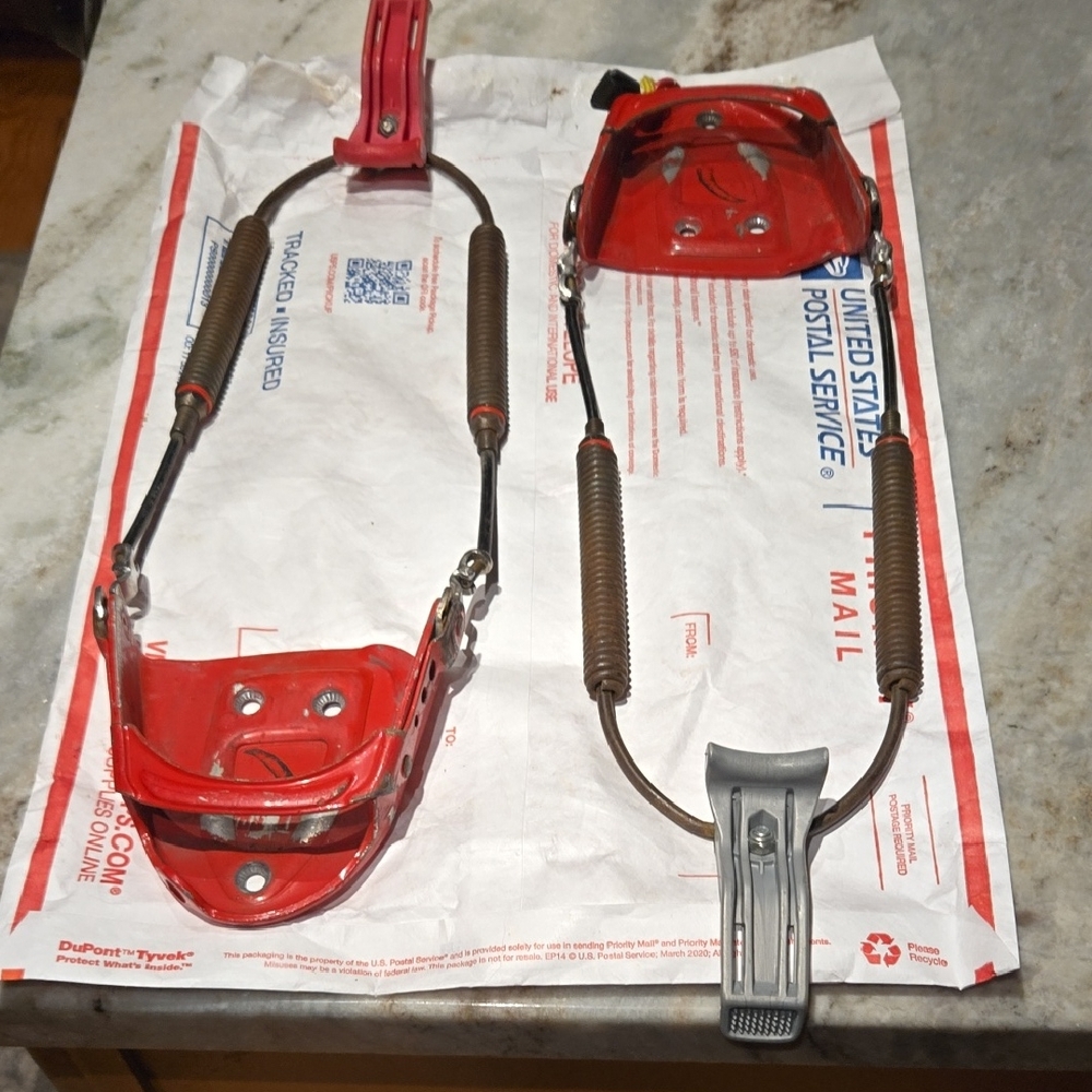 Rottafella Telemark bindings.